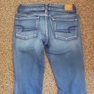 American Eagle Super Stretch Boho Artist Jeans 6